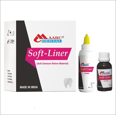 Maarc Soft Denture Reline Material for Temporary Re-Basing Acrylic Denture as GC