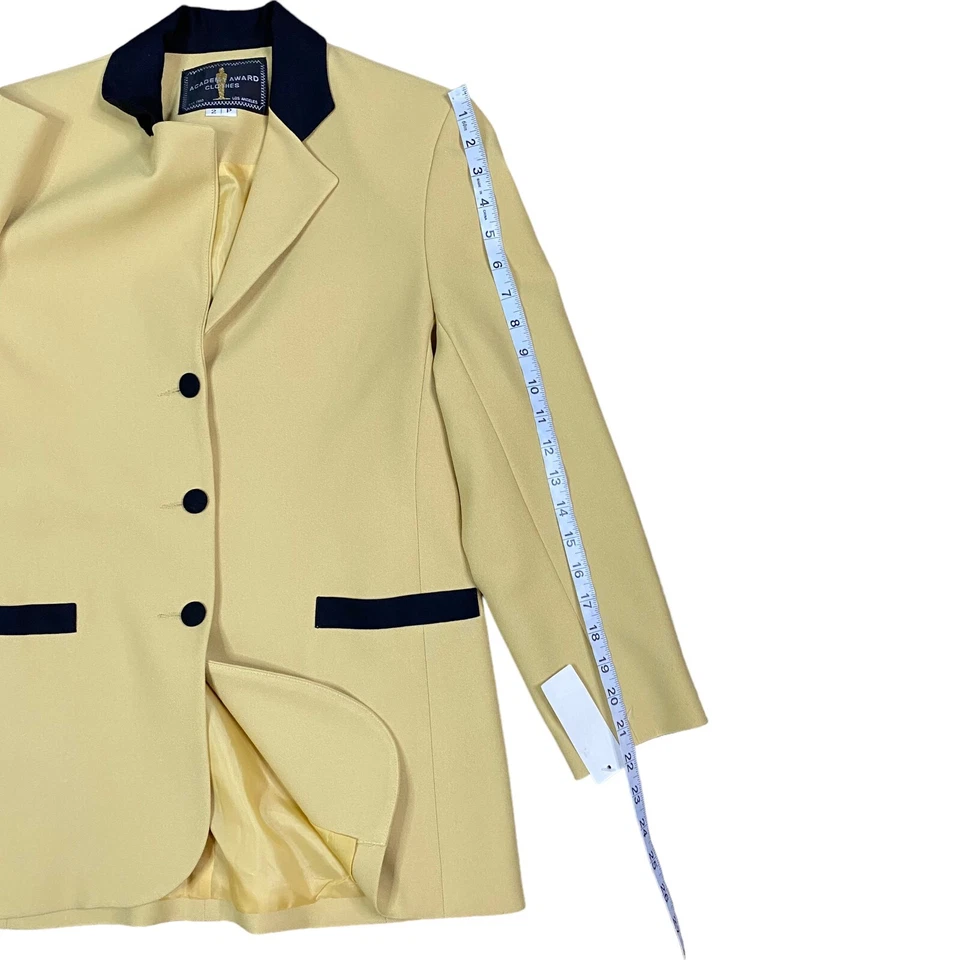 Academy Award  Usher Blazer Women's SZ 2P Hollywood Regency NWT Oscars - Imagem 3 de 4