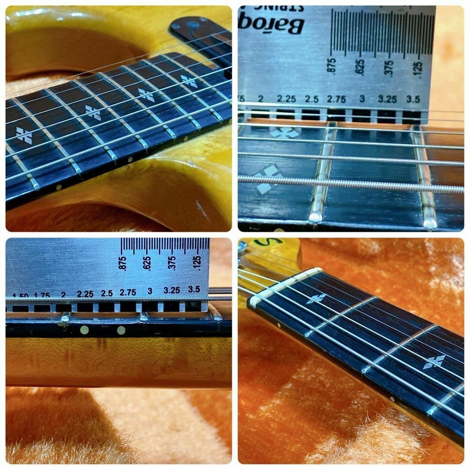 Electric Guitar Yamaha SC1200 Natural Vintage Made in Japan with Hard