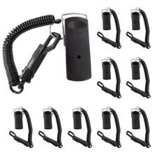 (10 Pack) Belt Clip Assembly w/ Coil Lanyard. Polycom SpectraLink part # PTO410