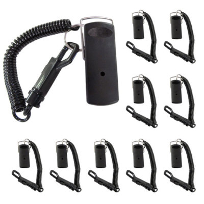 (10 Pack) Belt Clip Assembly w/ Coil Lanyard. Polycom SpectraLink part # PTO410
