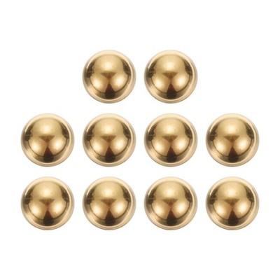 10pcs Precision Solid Brass Bearing Balls 15mm Industrial Brass Ball Spheres