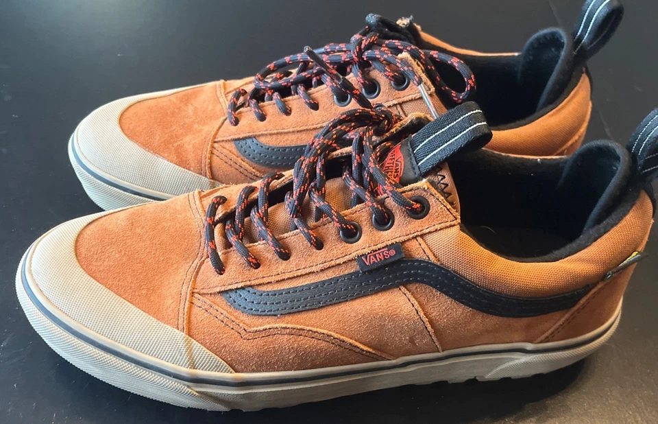 Mens Vans UltraRange MTE-1 EXO Suede Mesh Glazed Ginger Gum Rubber Sz 10.5 US - Image 3 of 4