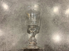 12 Verres en Cristal Soufflé BACCARAT St LOUIS Fin XIXème Siècle haut 11,1cm