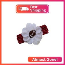 Funny Girl Designs Baby Embroidered Felt Football Team Flower Headband Fits Newb