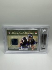 Mike Singletary Dan Hampton Signed 2019 Panini Elite Jersey Card Beckett Auto