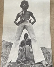 1969 JIMI HENDRIX EXPERIENCE The Visual Thing Poster Ron Raffaelli