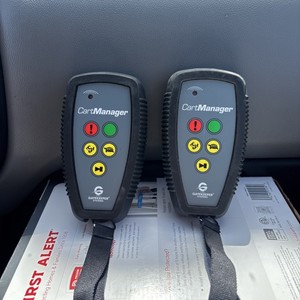 Gatekeeper K-9400 Wireless 5-Button Portable Remote Control For Cart Manager