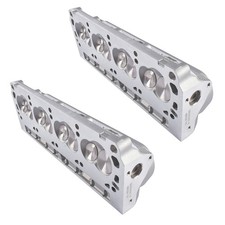 2x Assembled Cast Aluminum Cylinder Heads For Ford 3-angle Seat 175-185cc 64cc 2x Assembled Cast Aluminum Cylinder Heads For Ford 3-angle Seat 175-185cc 64cc