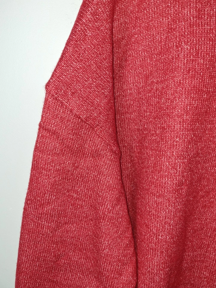 Nobody's Child Jumper Red Roll Neck Meet The Jean Drop Shoulder RRP £65 New F2 - Image 3 of 4