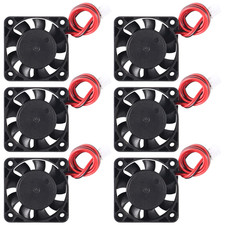 6pcs 4010 DC 12V 3D Printer Cooling Fan Mini Brushless Fan 40x40x10mm 2 Pin