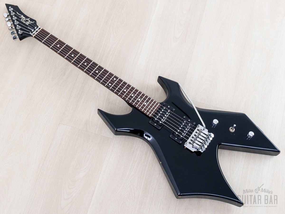 1986 B.C. Rich Warlock NJ Series Black w/ Seymour Duncan SH-2 & SH