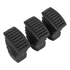 3Pcs Drum Rubber Feet Bass Snare Hardware Seats Cymbal Stand Bracket Rack