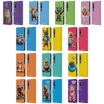 OFFICIAL P.D. MORENO FURRY FUN ARTWORK LEATHER BOOK CASE FOR XIAOMI PHONES
