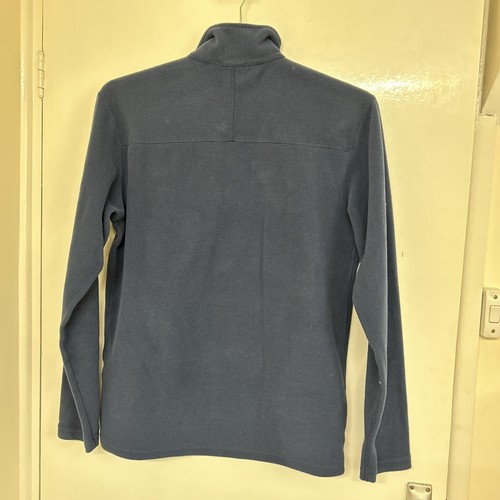 North Face Polartec quarter zip Men’s fleece in size Small Navy Blue - Picture 7 of 7