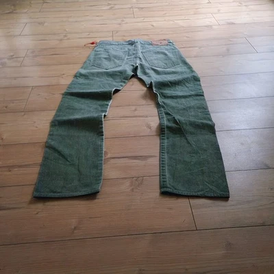 🔥 True religion Geno Men's Jeans – Size 34 – olive Green Wash – Straight Fit - Bild 1 von 4