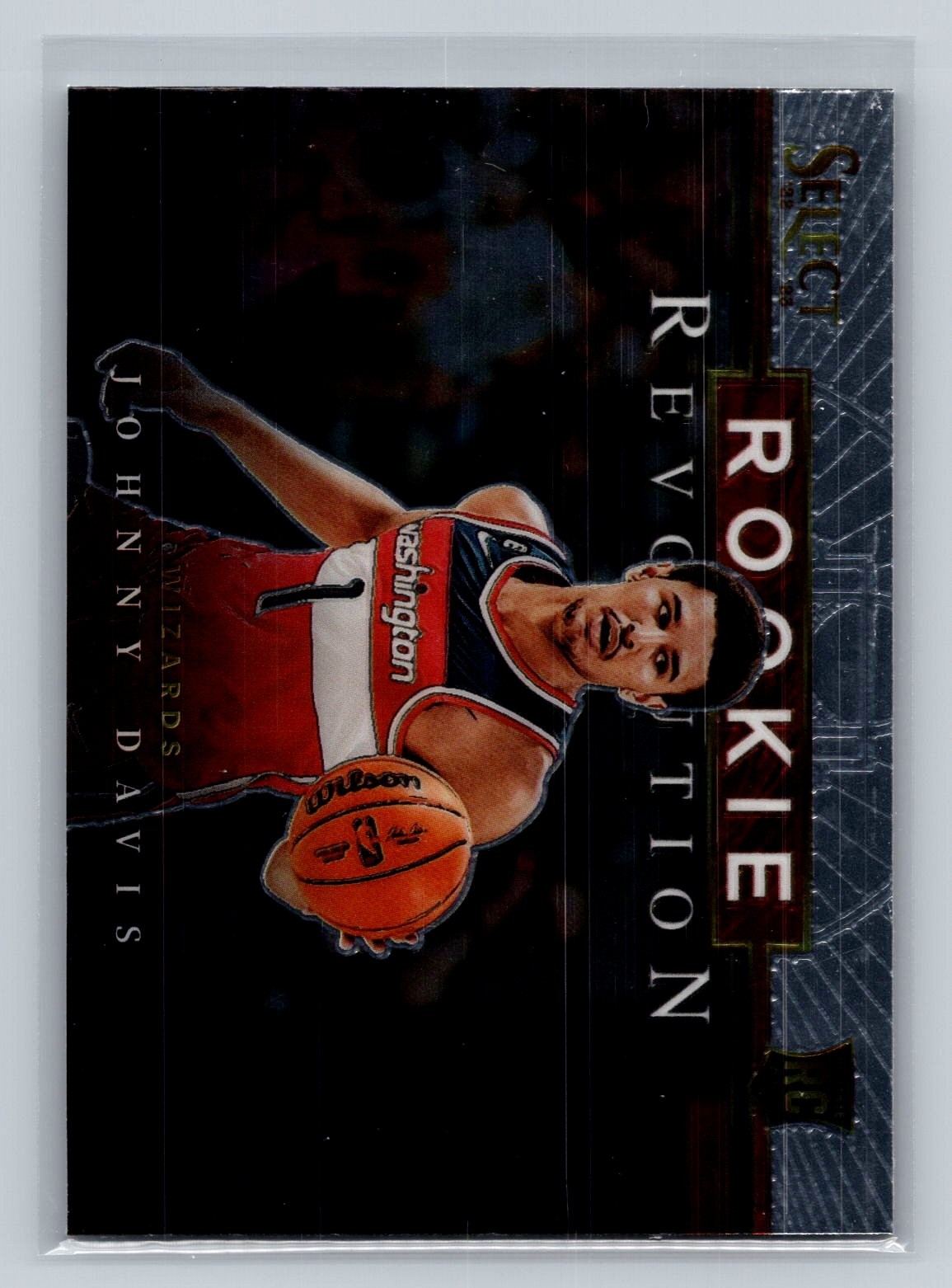 2022 Panini Select #24 Johnny Davis Rookie Revolution NBA RC Washington Wizards