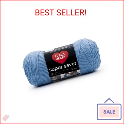 RED Heart Super Saver Yarn, Light Periwinkle