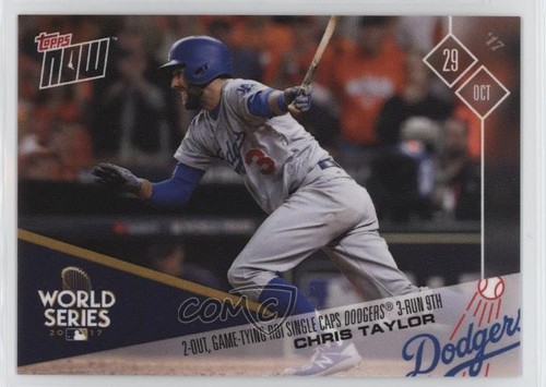 2017 Topps Now 850 Chris Taylor