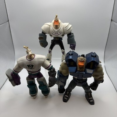 Mighty Ducks Figures 1990s Lot Of  3 Vintage Disney  Yard Sale Find