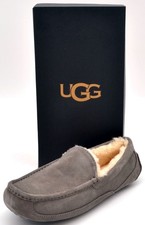 UGG Mens Ascot Slipper  Grey  1101110-GREY  Authentic New