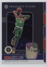 2019 Panini NBA Hoops Premium Stock Frequent Flyers Purple Jayson Tatum #4 0ld5