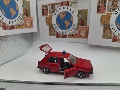 PMPB11-0508 CAR FIRE BRIGADE SCHABAK VOLKSWAGEN GOLF 1/43 N°1002