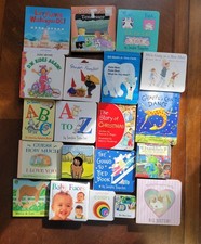Lot of 20 Children BOARD Hardcover BABY TODDLER DAYCARE Kids BOOKS Random Mix