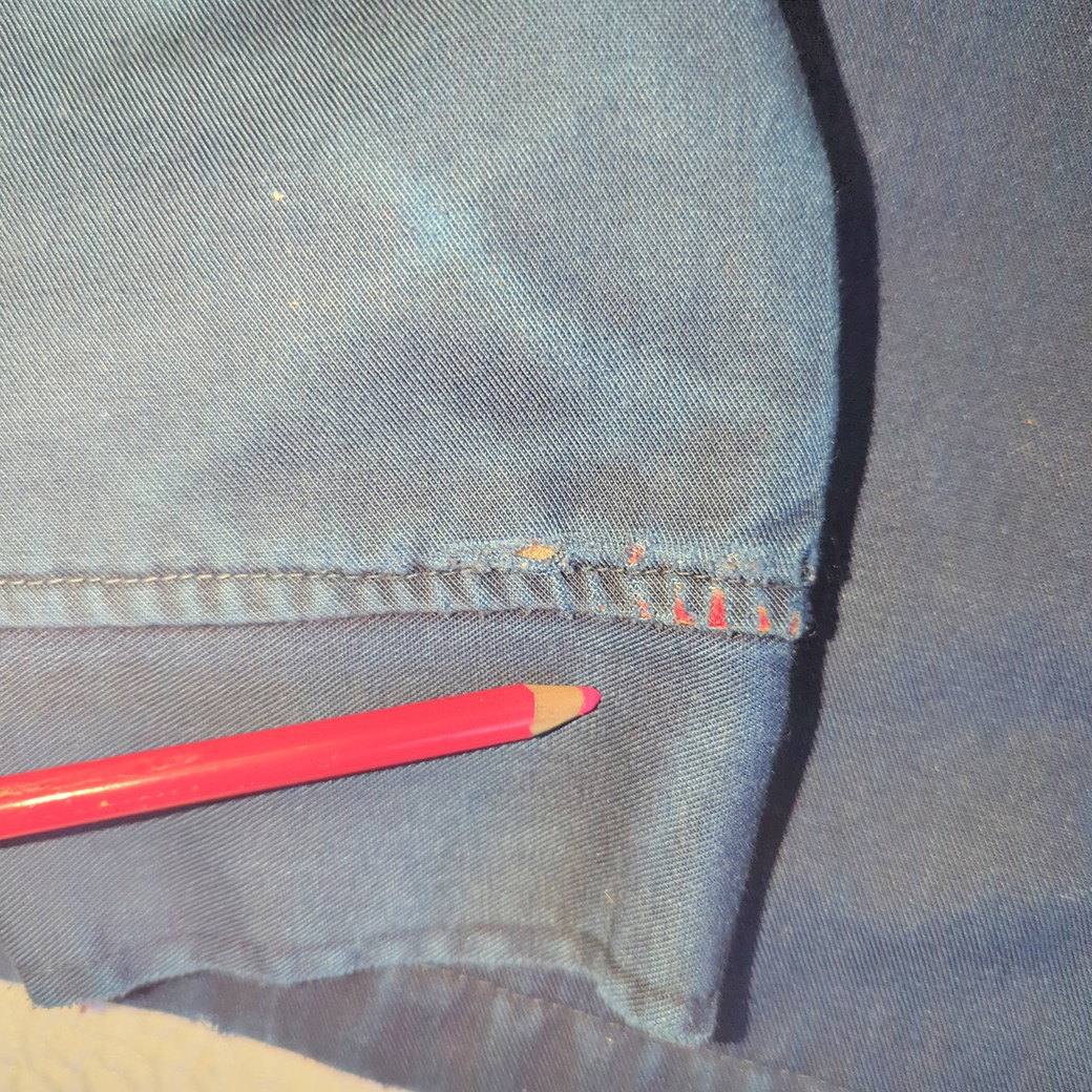 Authentic Thrashed Faded Mechanics Jacket Vintage… - image 18