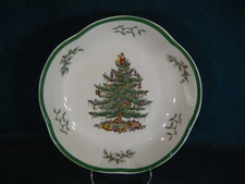 Spode Christmas Tree Made in England 8 1/4" Diameter Tunis Bowl