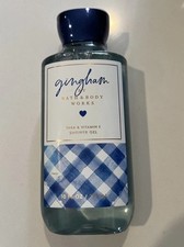 Bath  Body Works Gingham Shower Gel Body Wash 10 oz NEW JULY