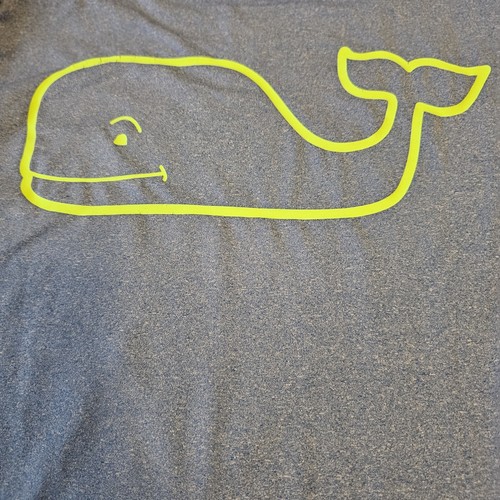 Vineyard Vines Boys Size S Shirt Blue Performance Stretch Whale Logo - Picture 6 of 7