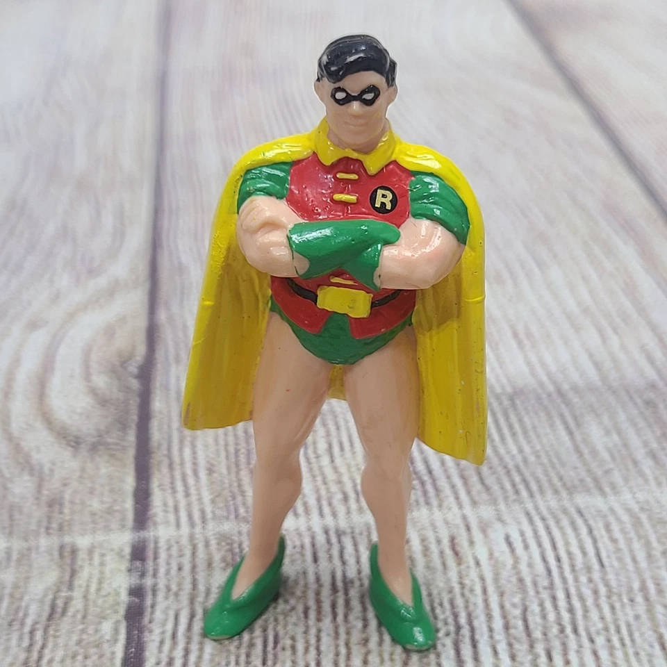 Figura de acción de colección Applause DC Comics Robin juguete Batman Sidekick 3" 1989 Foto 2 de 4