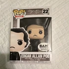 Funko Pop! Vinyl Icons Edgar Allan Poe #22 2019 Books A Million Exclusive