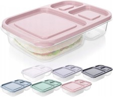 Bento Lunch Boxes Food Storage Meal Container With Lids for Kids Lunch Box