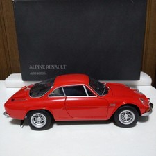Kyosho 1/18 Alpine Renault A110 1600S Red Model Car with Detached Mirror Parts