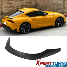 Fits 20-25 Toyota J29 GR Supra & Supra TRD Style ABS Unpainted Trunk Spoiler Lip