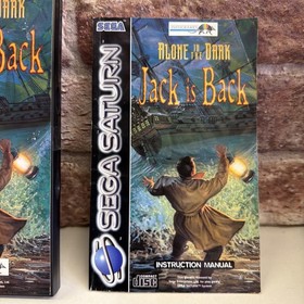 Alone in the Dark Jack is Back Sega Saturn - UK PAL With Manual