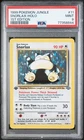 1999 POKEMON JUNGLE 1ST EDITION #11 SNORLAX-HOLO PSA 9