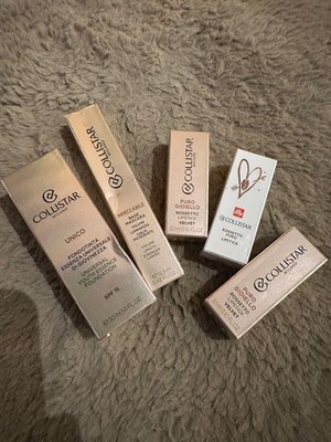 Collistar Milano Make-up Set 1 Foundation, 1 Mascara, 3 Lippenstifte NEU 