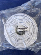 New RJ45 White Ethernet Cable CAT5 / CAT5e Network Cables QTY 18
