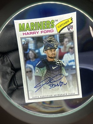 2026 Topps Heritage Harry Ford Real One Auto ROA-HF Seattle 