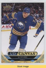 2024-25 Upper Deck Series 2 UD Canvas John-Jason Peterka JJ #C142 READ 1cf7
