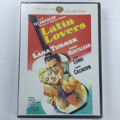 Latin Lovers DVD 1953 Lana Turner Ricardo Montalban Warner Archive Collection