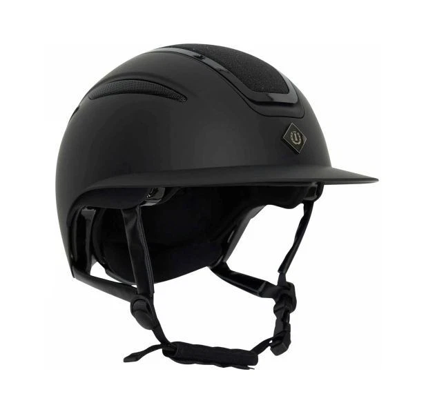 IMPERIAL RIDING Reithelm IRHOlania DELUXE Visor - schwarz  Gr. M