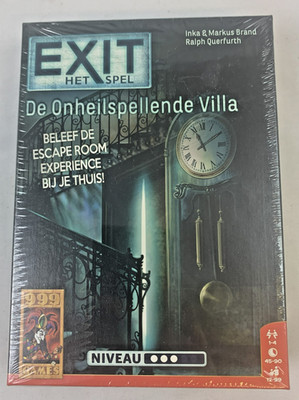 KOSMOS EXIT Das Spiel Die unheimliche Villa Escape Room Niederländische Edition