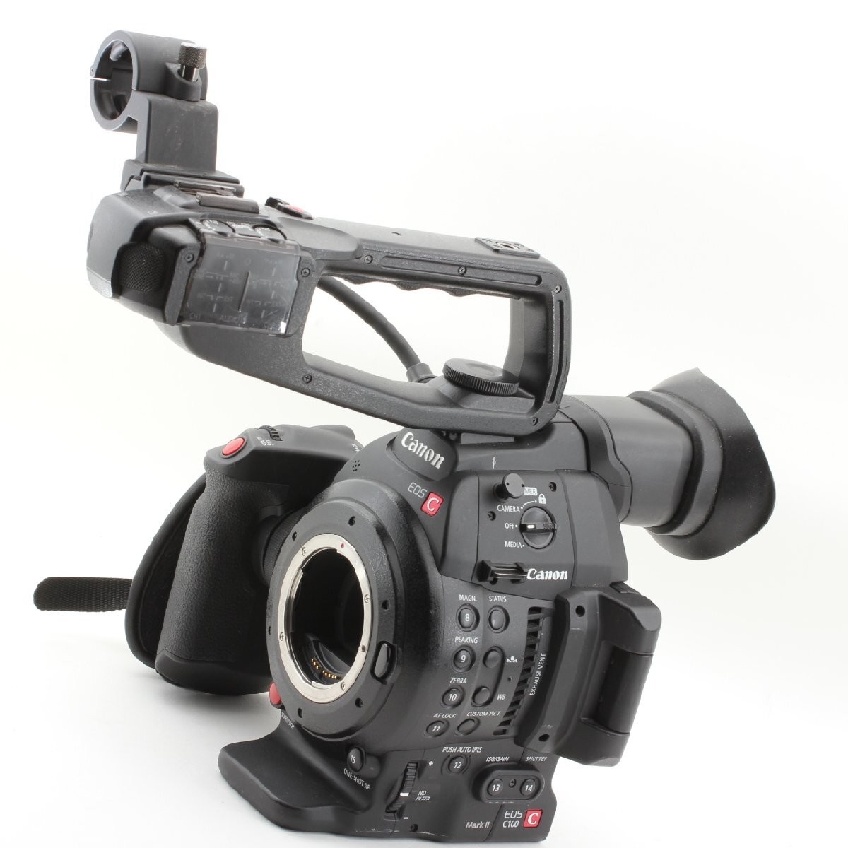 Canon EOS C100 Mark2 (美品) Mint Canon EOS C100 Mark II Cinema Camcorder EF Mount Color Black