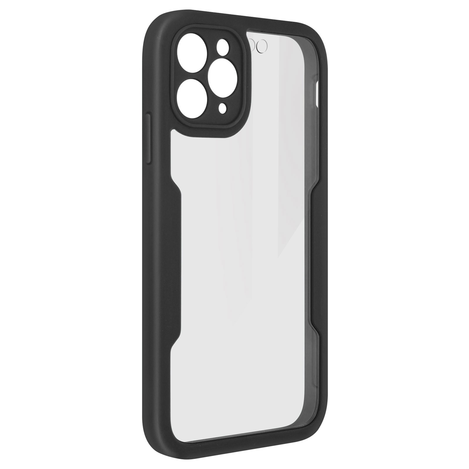 Coque iPhone 12 Pro Max transparente rigide plexiglas et polymère souple - 2