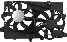 BOXI 621-392 7T4Z8C607A Dual Radiator Cooling Fan Assembly Fit for Ford Edge 200