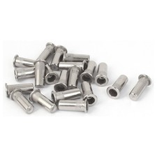 20Pack M5x18.5mm 304 Stainless Steel Straight Knurled Closed End Rivet Nut
